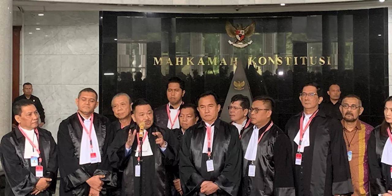 Tim Kuasa Hukum 02 Serahkan Hasil PHPU Pilpres ke MK