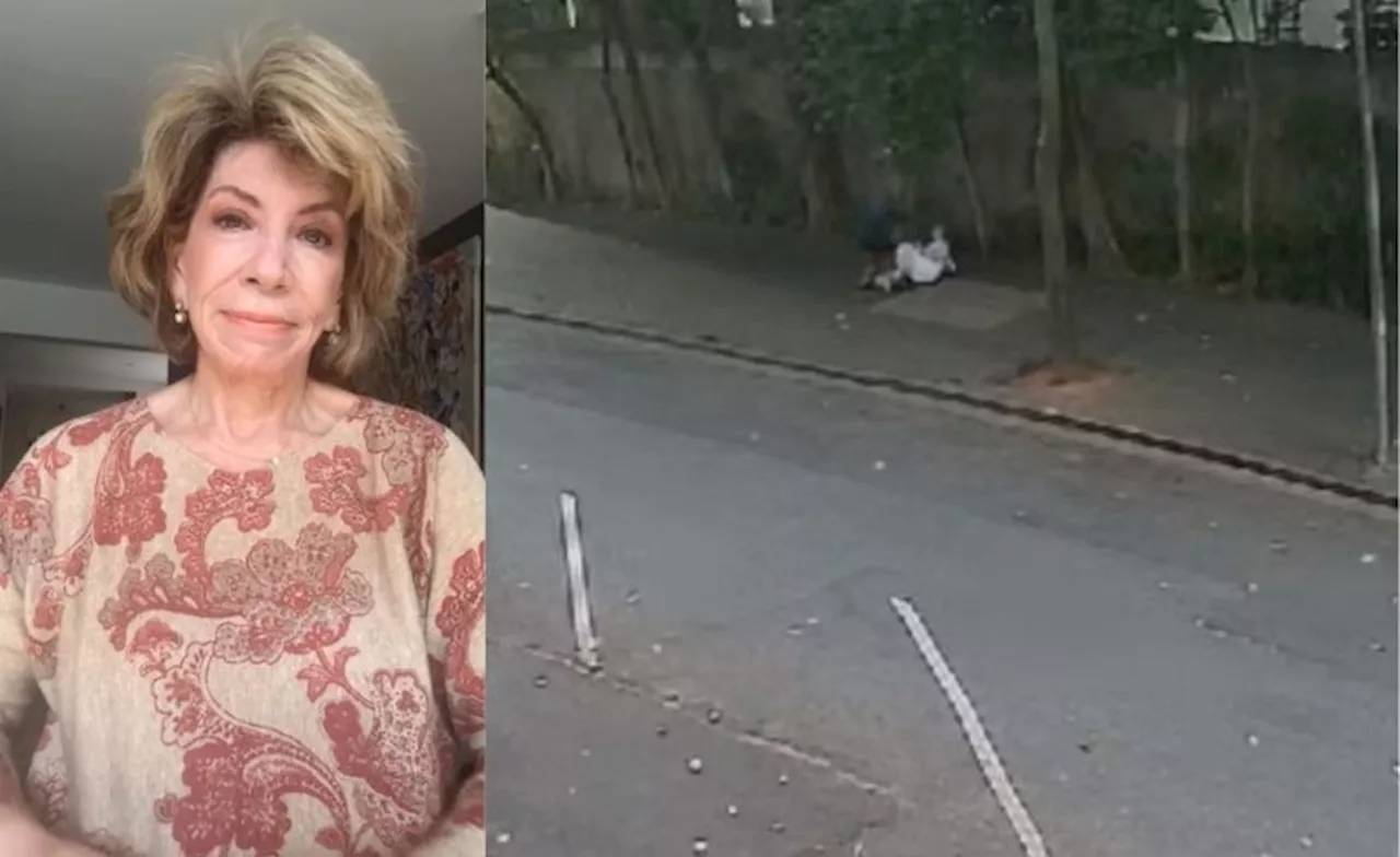 Vídeo mostra violência de assalto a Silvia Poppovic em bairro nobre de São Paulo