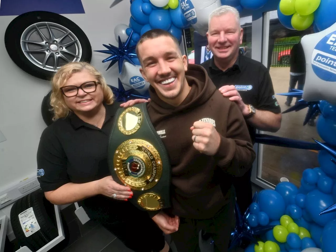 Hometown boxing hero Liam Davies opens new Telford facility, creating up to 12 jobs