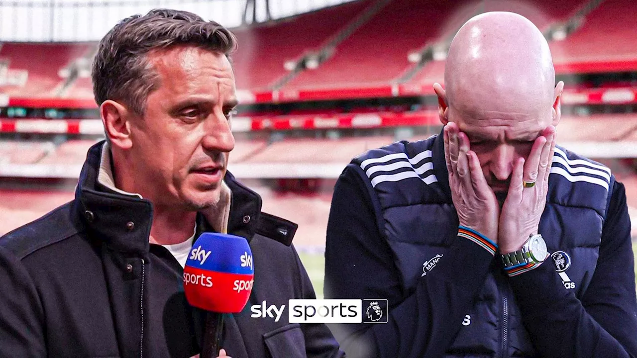 Gary Neville: Erik ten Hag's Man Utd future largely depends on winning the FA Cup