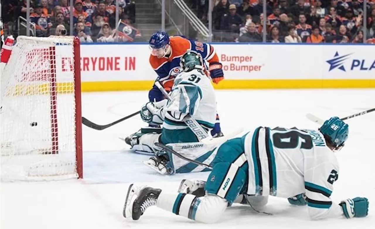 Edmonton Oilers Dominate San Jose Sharks with 9-2 Victory