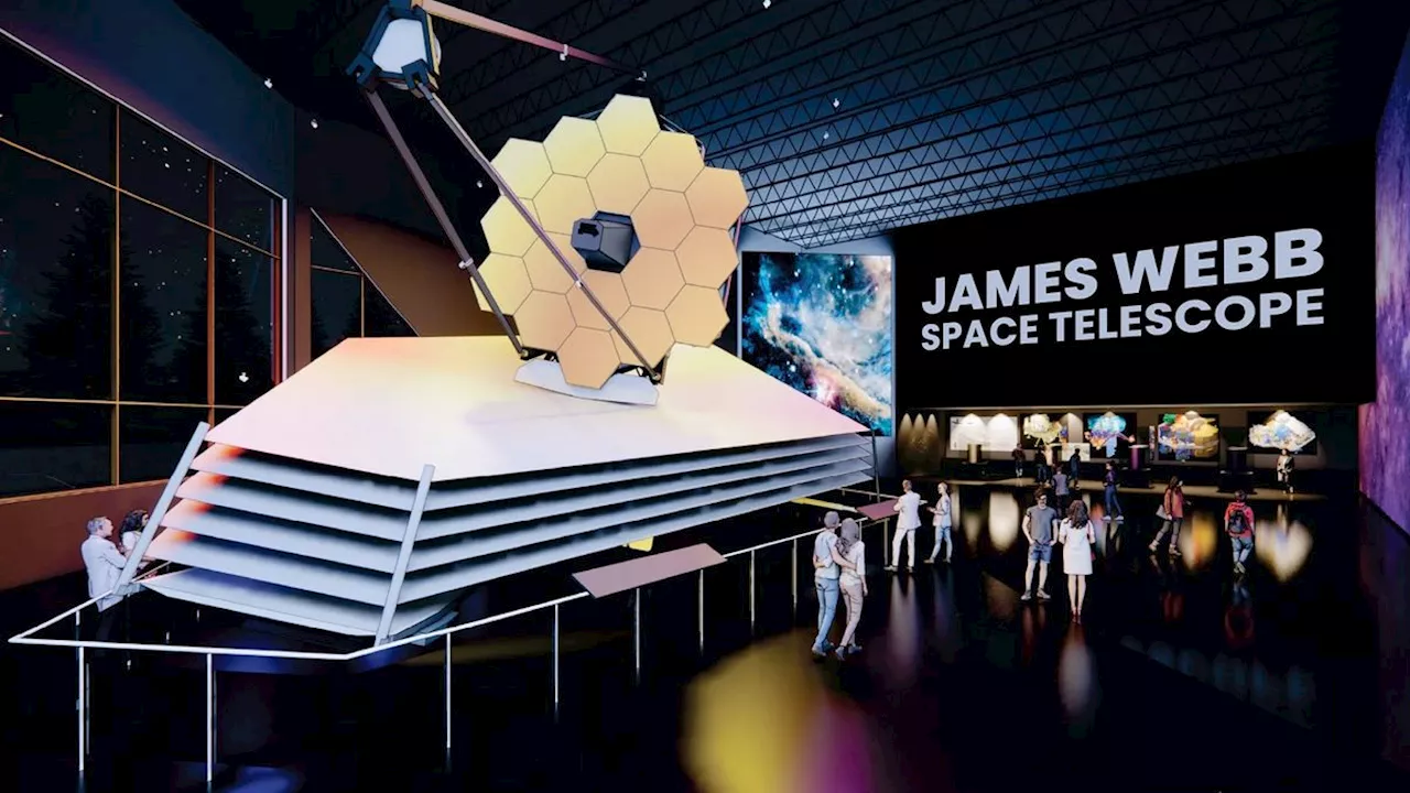 James Webb Space Telescope full-size model to be displayed by Space Foundation