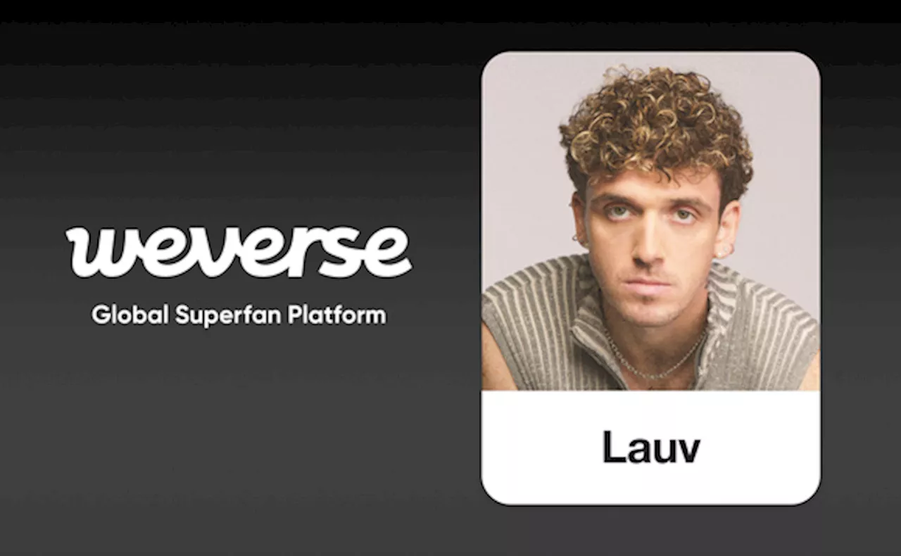 Lauv、未発表コンテンツのチラ見せも予告？「Weverse」公式コミュニティがオープン