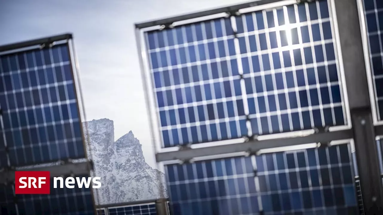 Alpine Solaranlagen: Tiefer Strompreis schmälert Rentabilität