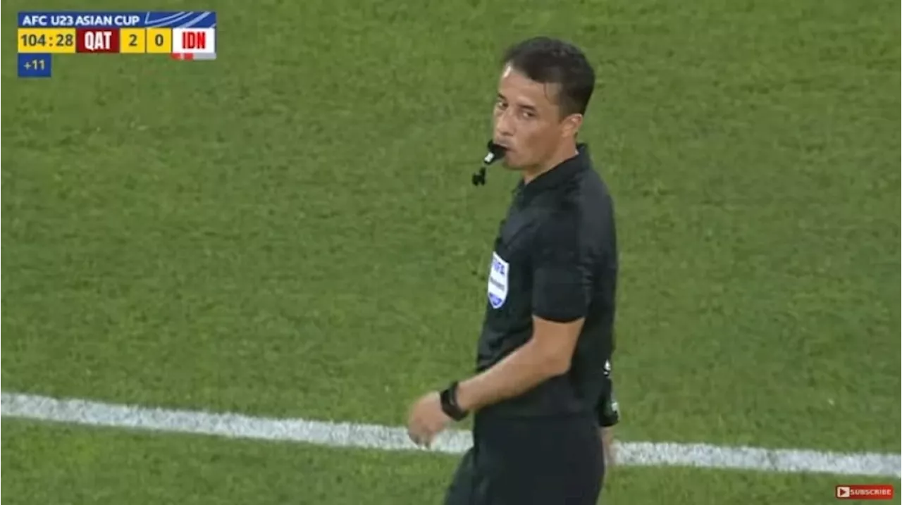 Profil Nasrullo Kabirov, Wasit Kontroversial Qatar vs Timnas Indonesia di Piala Asia U-23 2024