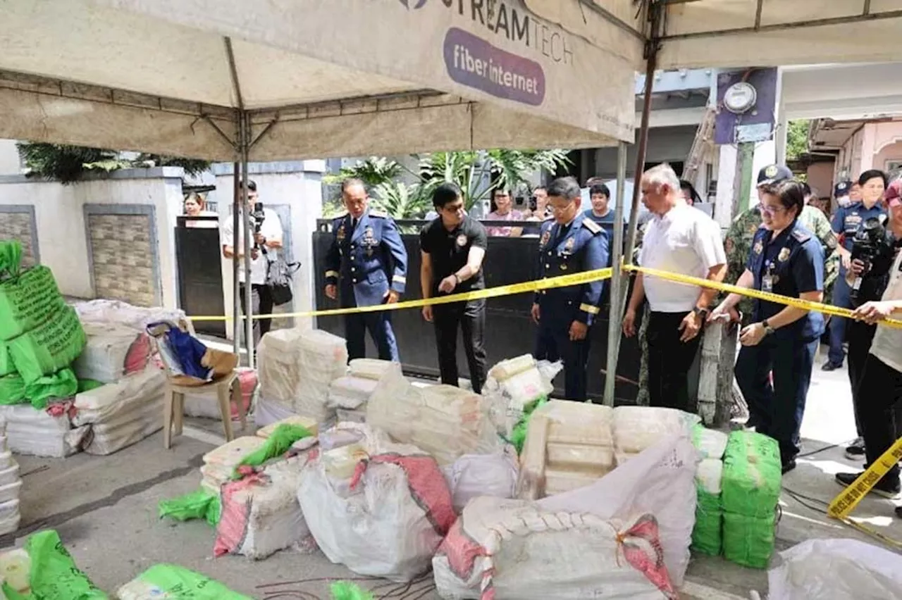 Marcos commends peaceful interception of PH’s ‘biggest drug haul’