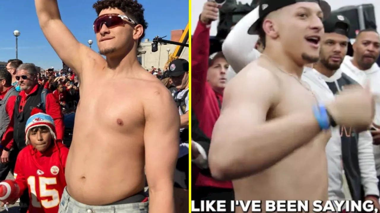 Patrick Mahomes explains why dad bod fuelled by Chick-fil-A, Starburst and Whataburger makes for ‘great q...