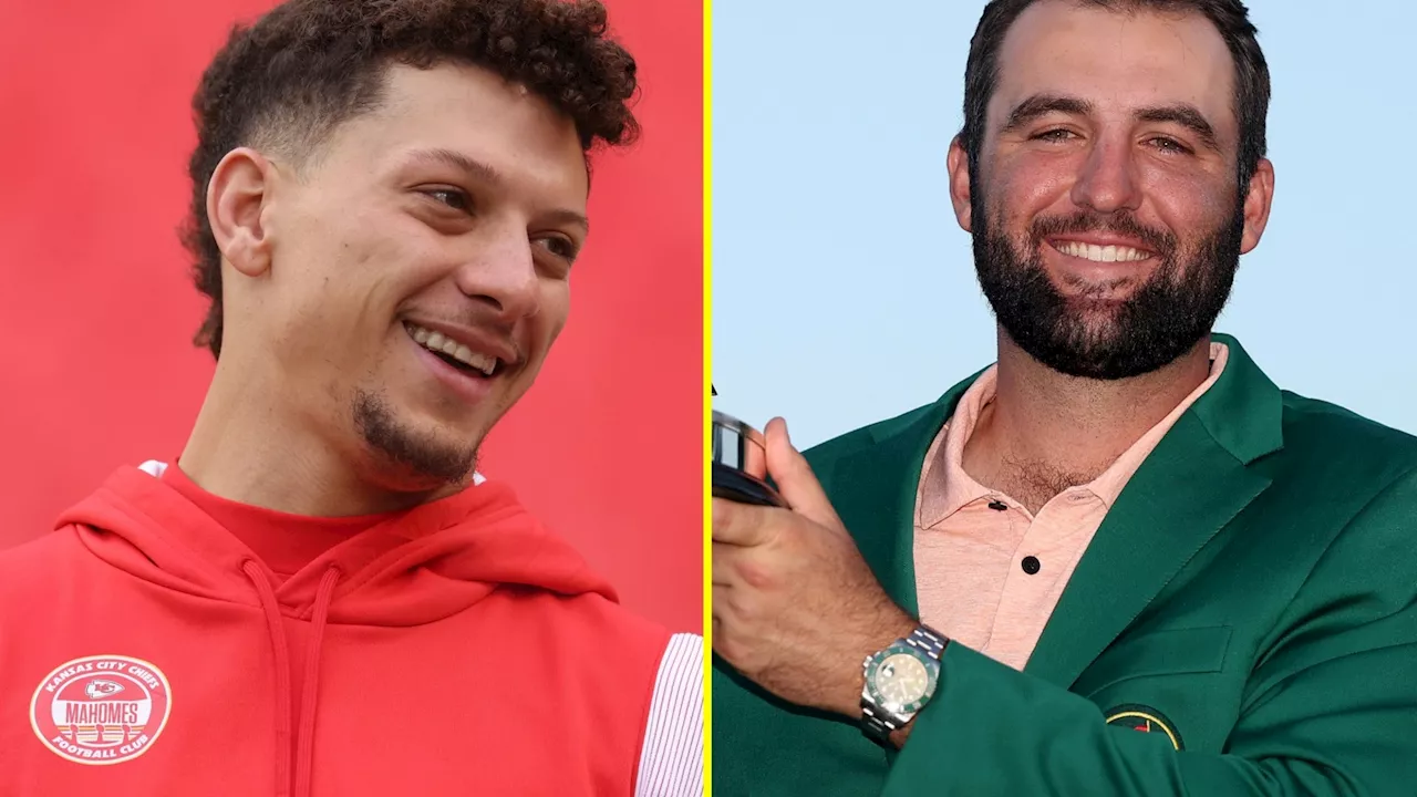 Patrick Mahomes sums up Scottie Scheffler’s Masters dominance with perfect four-word sentence...