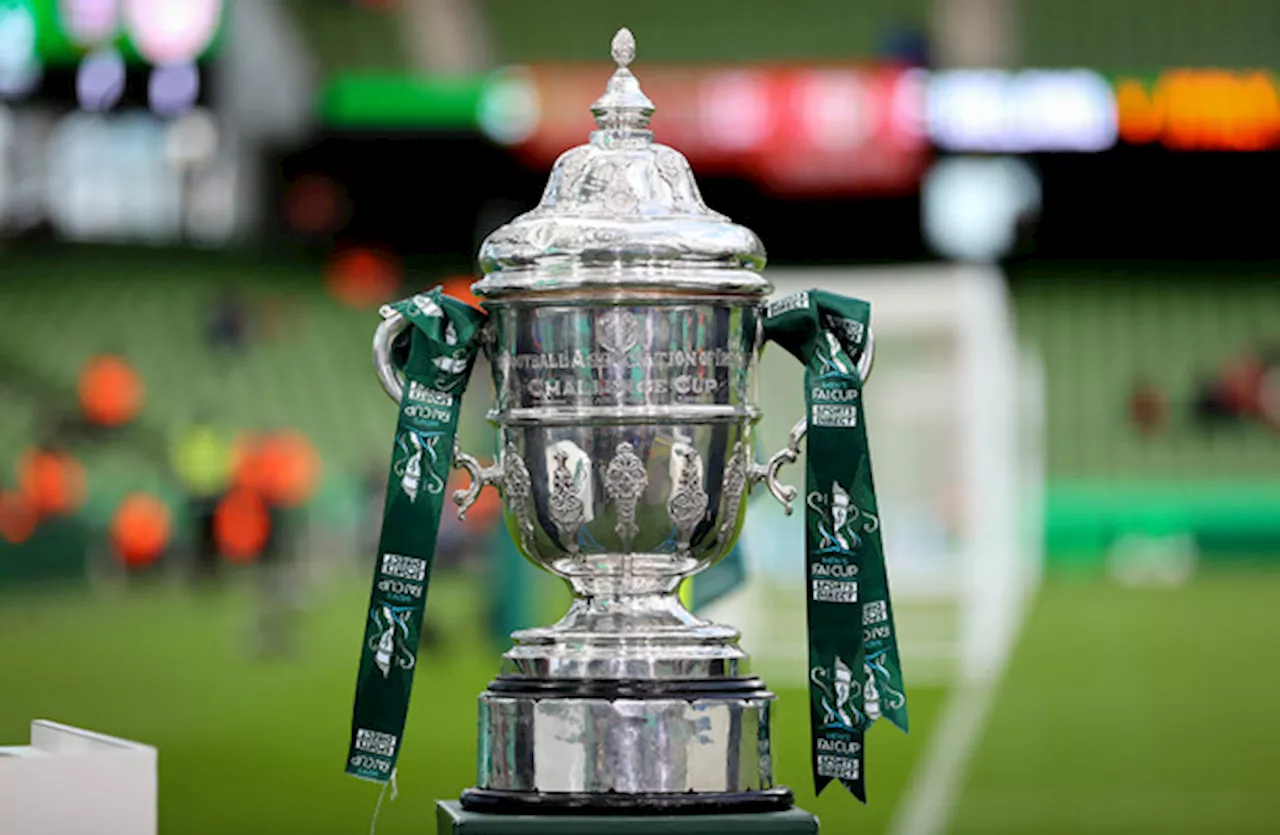 FAI Cup first-round draw produces three Cork-Dublin clashes and two inter-county derbies