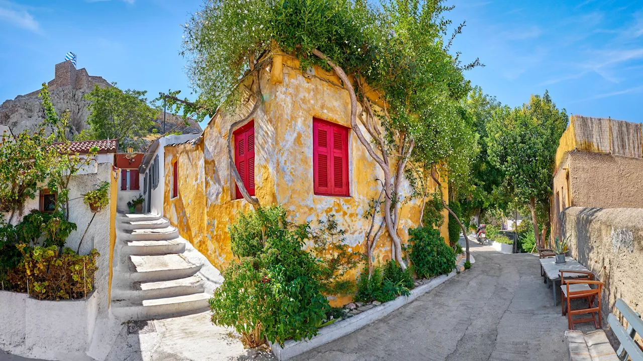 Inside the tiny Greek neighbourhood hidden on the mainland that’s been likened to Santorini...