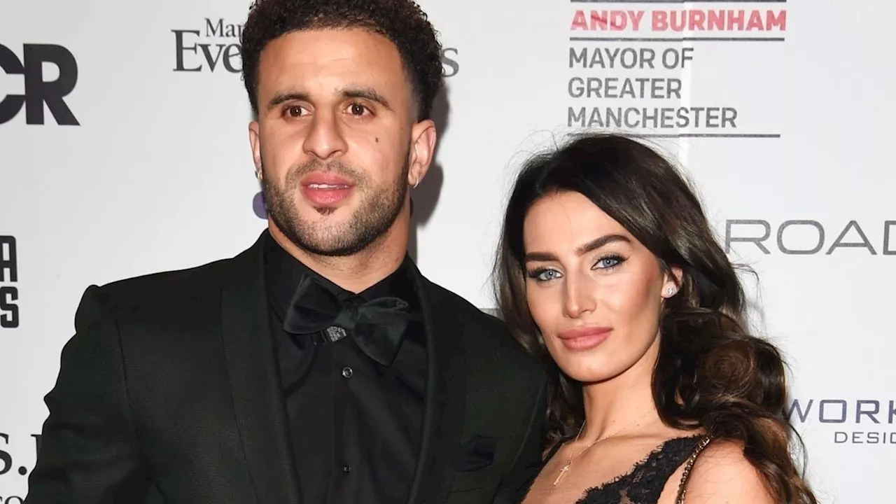 Manchester City's Kyle Walker becomes a father for the sixth time