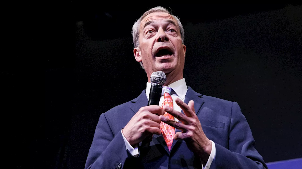 Right-wing NatCon conference is shut down by police during Nigel Farage’s speech as he rages over ‘...