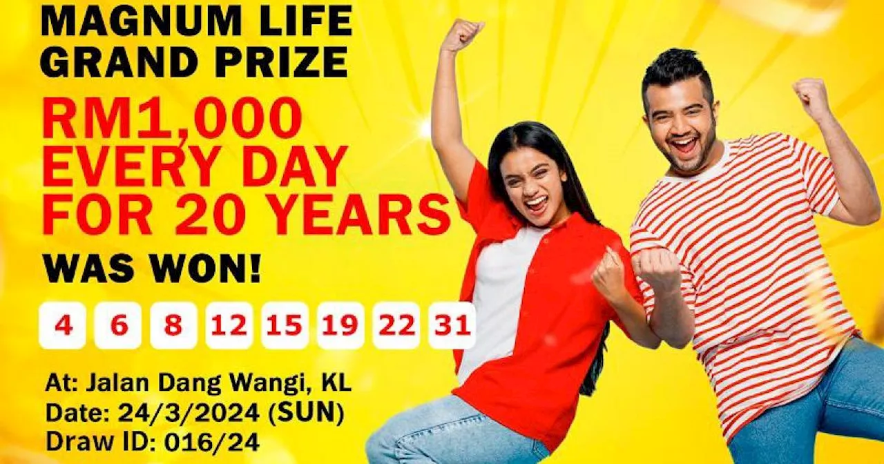 RM1,000 daily for 20 years – businessman wins Magnum Life Grand Prize