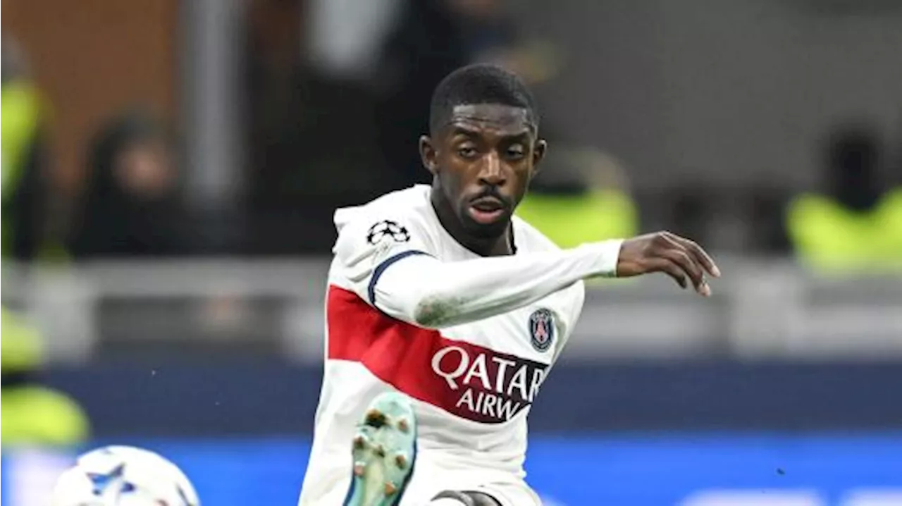 PSG, Dembelé: 'Tattica del mister perfetta. Accoglienza? I fischi non cambiano il mio gioco'