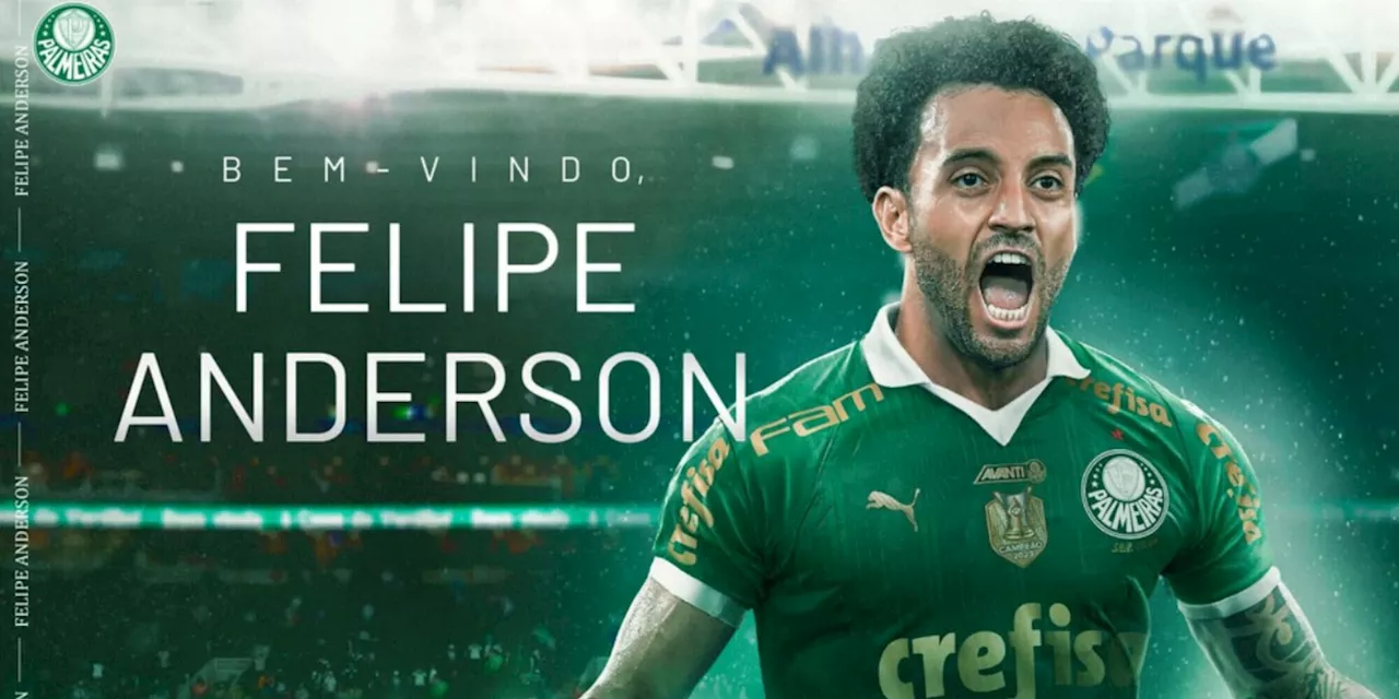 Il retroscena: 'Così il Palmeiras ha soffiato Felipe Anderson alla Juventus'