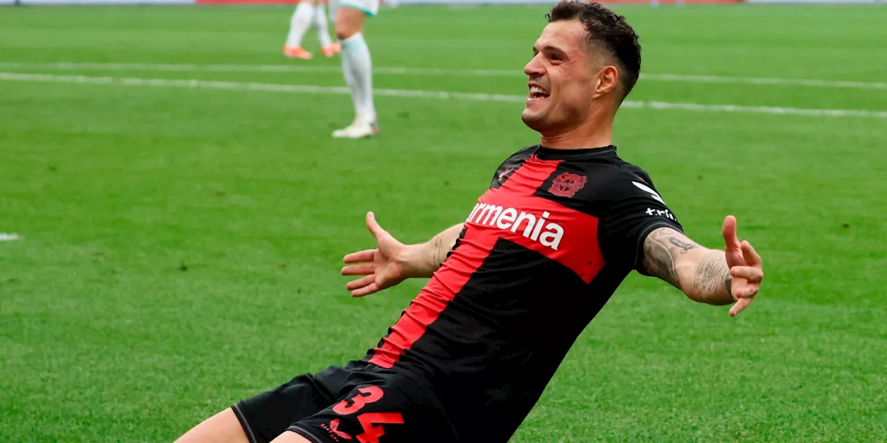 Quando Roma e Juve cercavano Xhaka, il leader del Leverkusen di Xabi