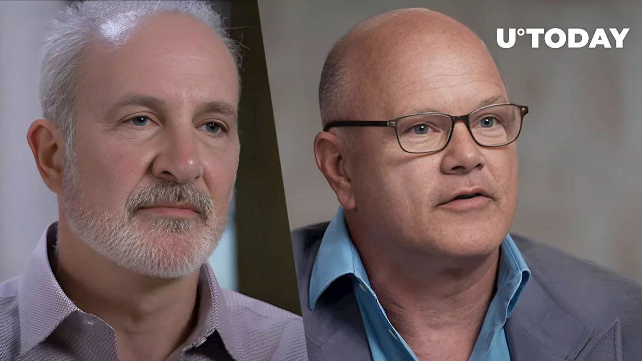 Peter Schiff Blasts Mike Novogratz's Bitcoin Bull Run Prediction