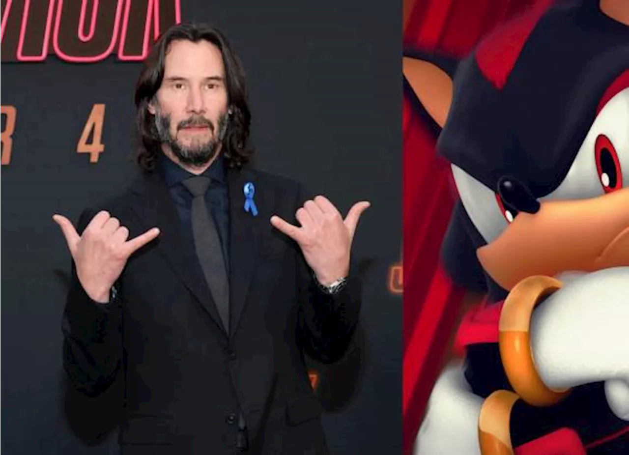 Keanu Reeves se une a la película de ‘Sonic 3’ como voz de Shadow