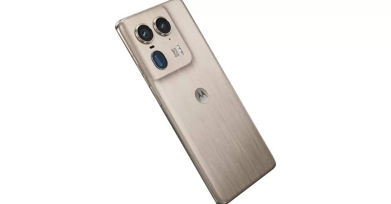 Motorola Introduces New Edge Series Phones with Wooden Back Panel