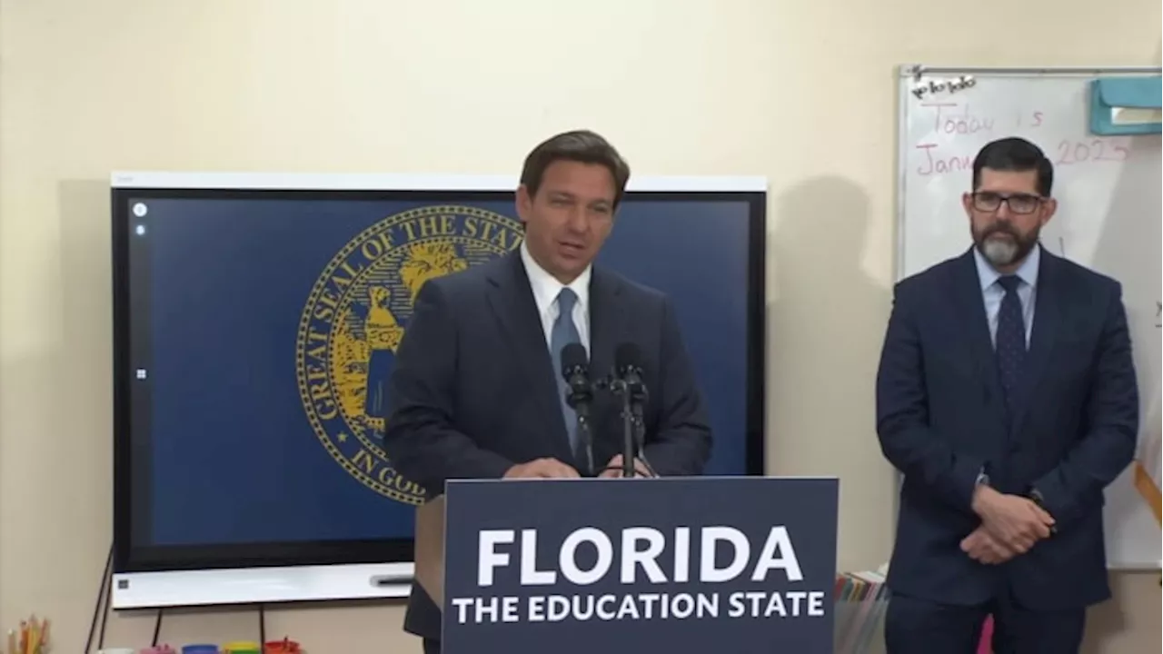 Gov. DeSantis signs sweeping education bill in Jacksonville