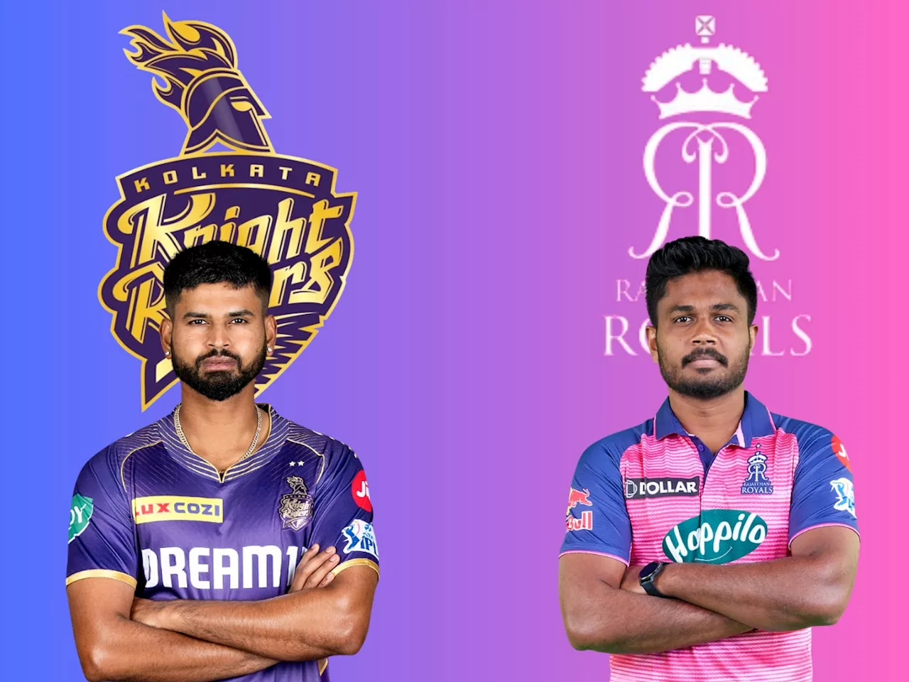 KKR vs RR Live Score IPL 2024 : केकेआरला पहिला धक्का फिल सॉल्ट बाद