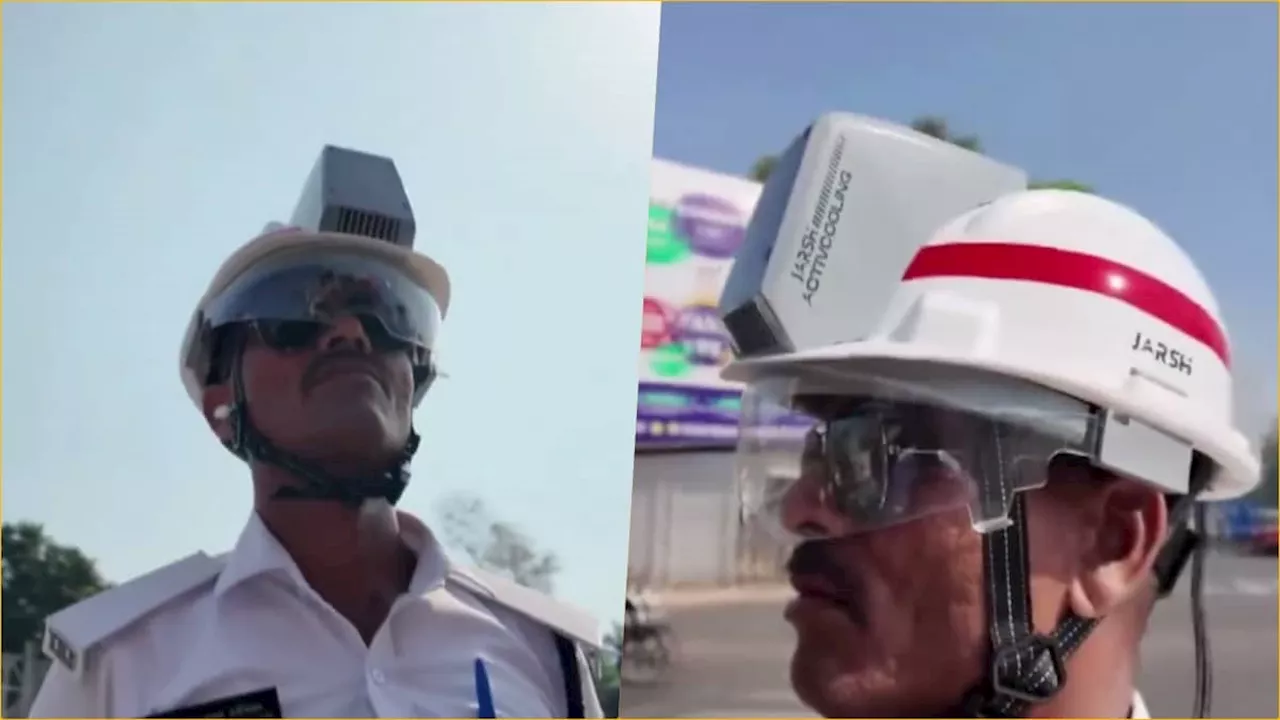 गर्मी होगी छूमंतर... आ गया AC Helmet! ट्रैफिक पुलिस ने शुरू किया इस्तेमाल