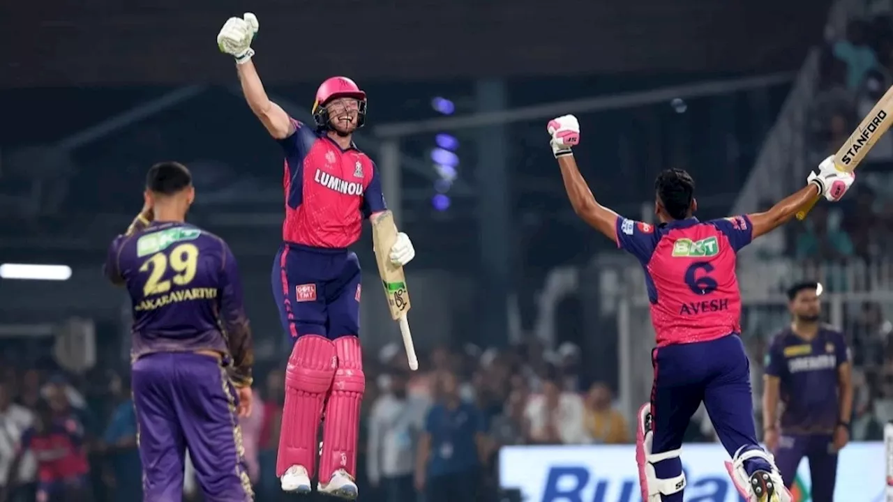 Jos Buttler-Sunil Narine IPL 2024: राजस्थान ने 4 साल बाद की IPL के सबसे बड़े रनचेज की बराबरी, जोस बटलर-सुनील नरेन ने दिखाया रंग, कई रिकॉर्ड स्वाहा