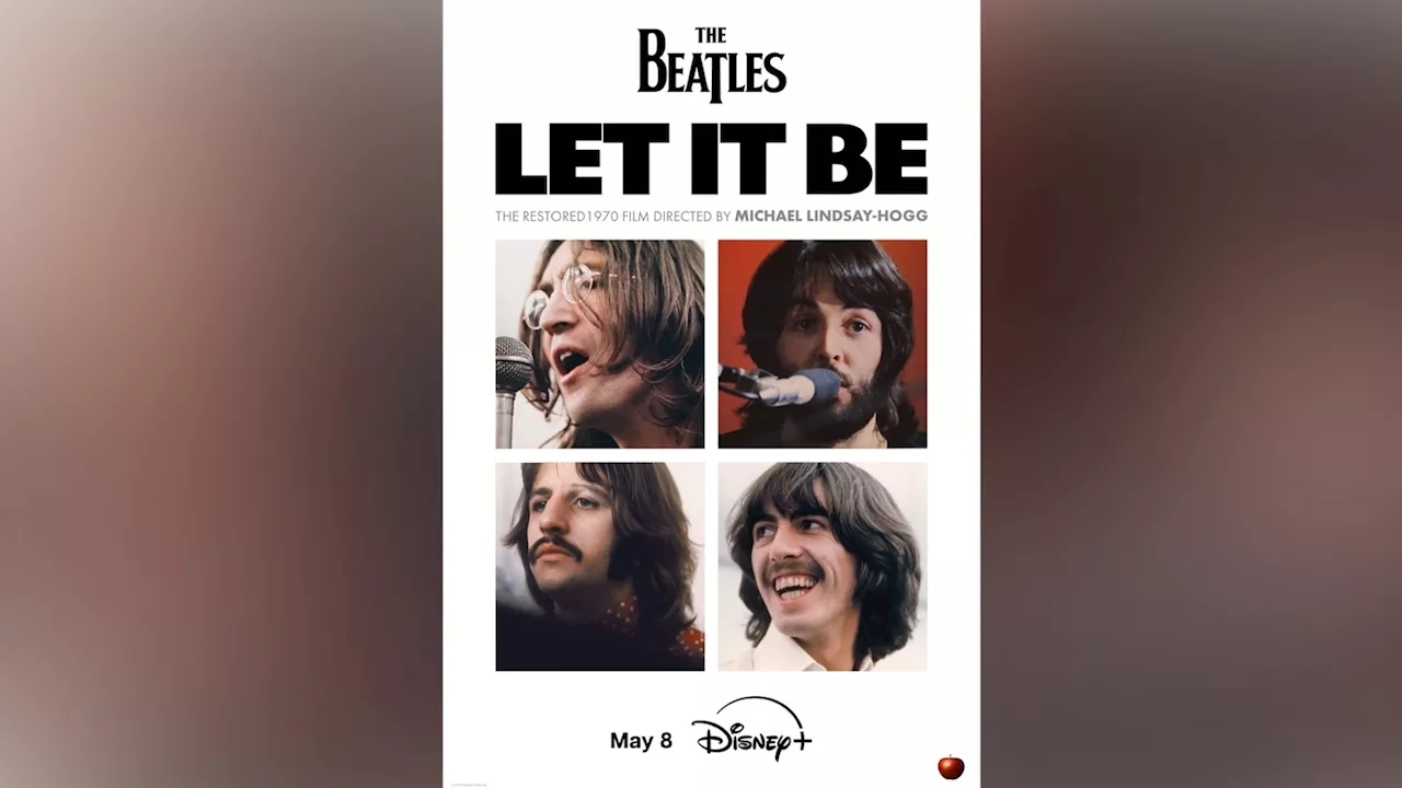 The Beatles 1970 documentary 'Let It Be' debuting on Disney+ in May