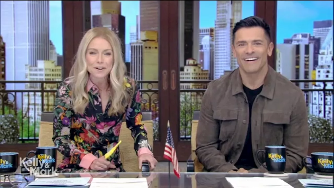 Kelly Ripa, Mark Conseulos celebrate 1st anniversary as 'Live' co-hosts