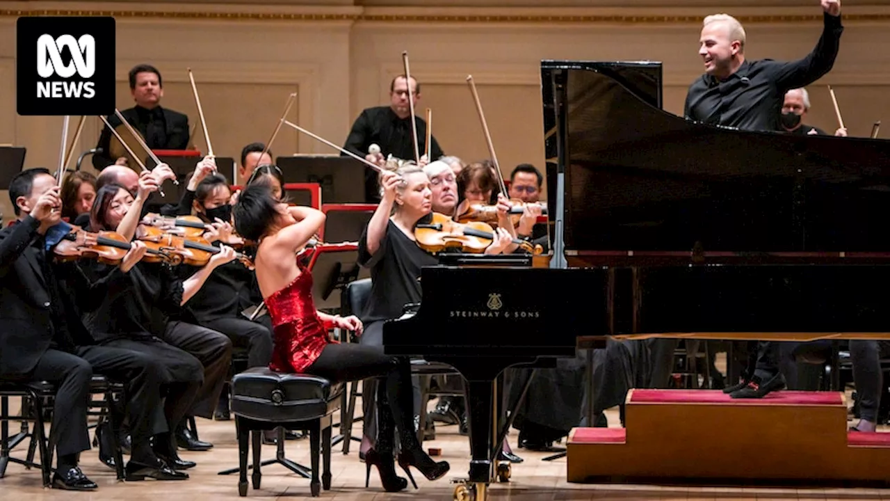 Pianist Yuja Wang wore a heart rate monitor during a marathon Rachmaninov performance