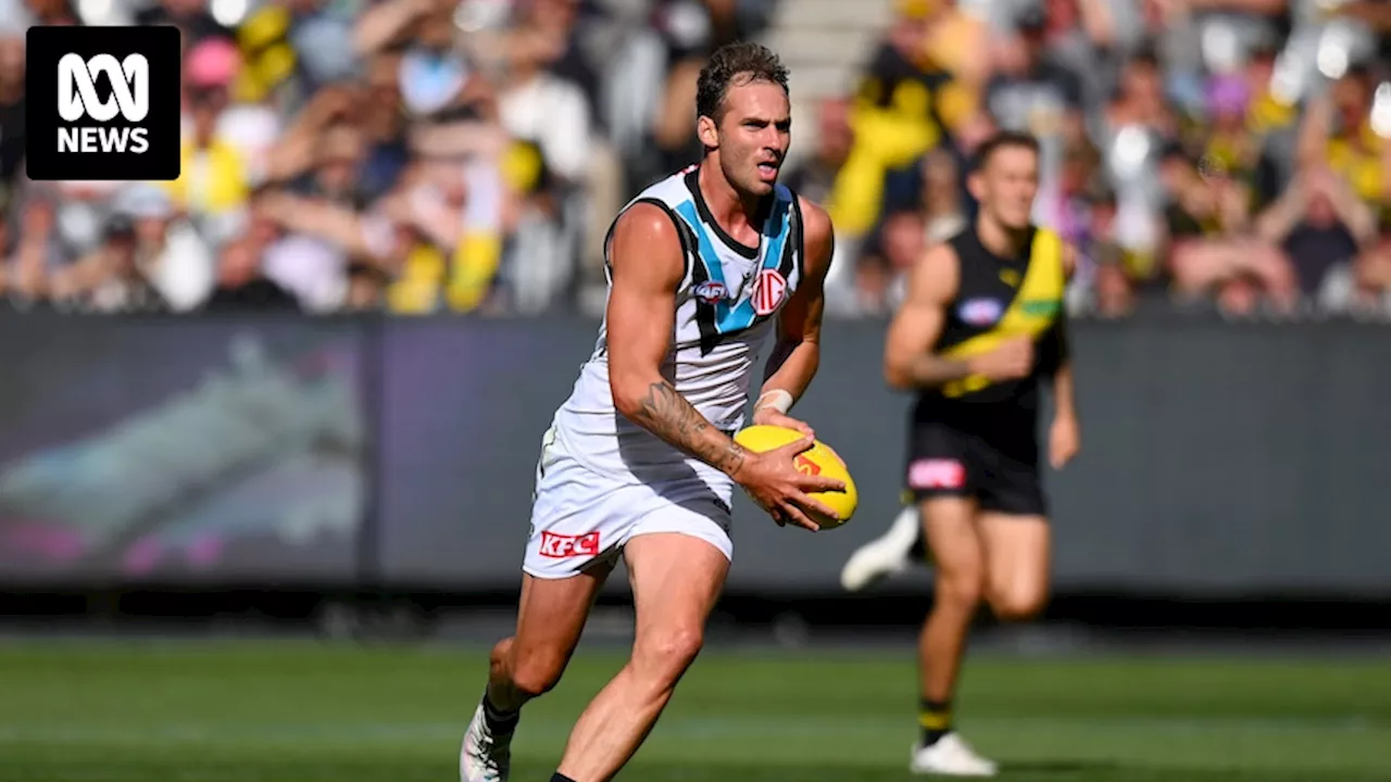 Port Adelaide's Jeremy Finlayson vents frustration over three-match ban for homophobic slur