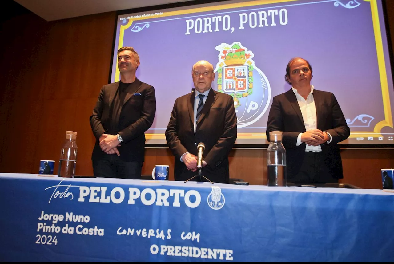 A equipa completa de Pinto da Costa