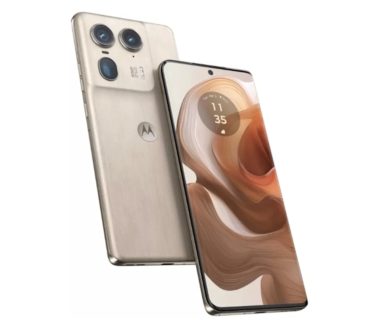 Motorola lancia la serie Edge 50, anche telefoni in legno