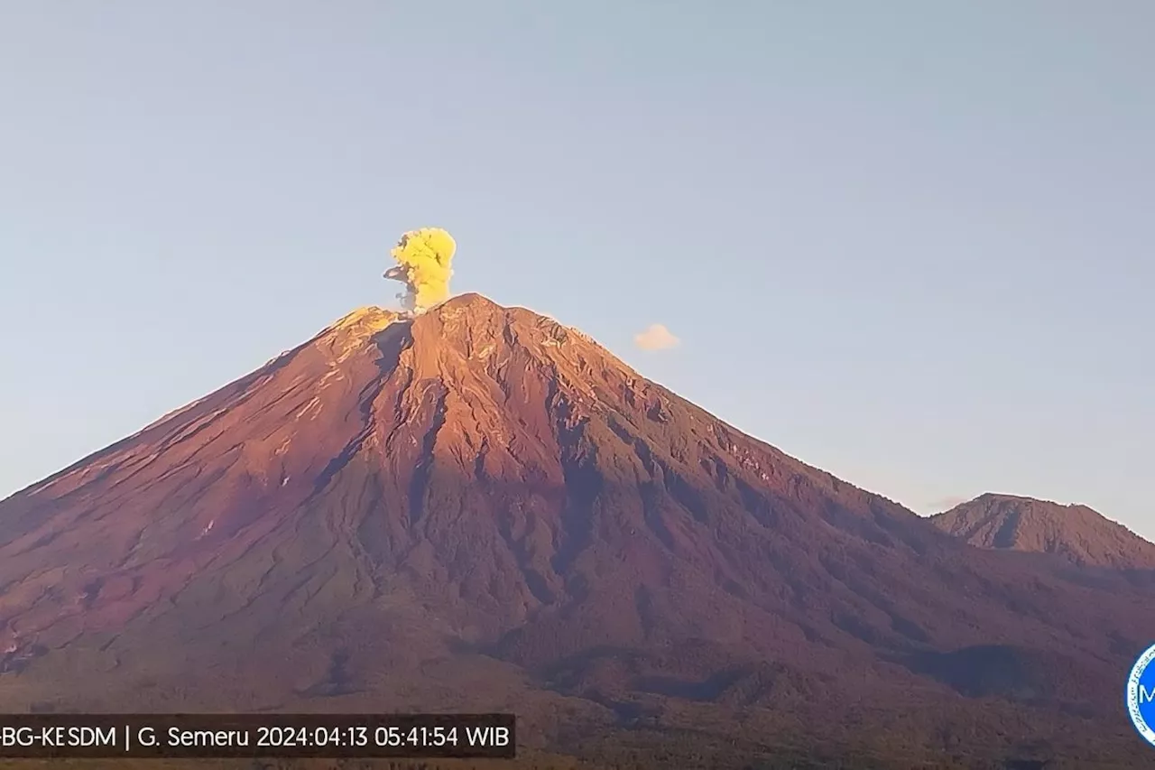 Kemarin, Gunung Semeru erupsi—status Gunung Sitaro jadi siaga