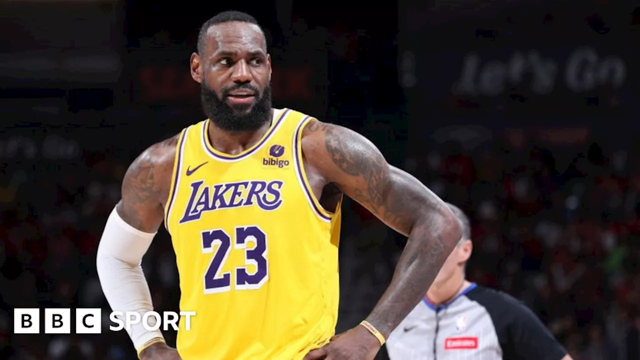 NBA: LeBron James helps Los Angeles Lakers beat New Orleans Pelicans to reach play-offs