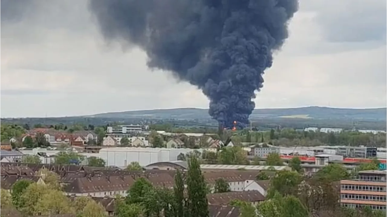 Großbrand in Braunschweig: Gift-Wolke zieht nach sachsen-Anhalt ab