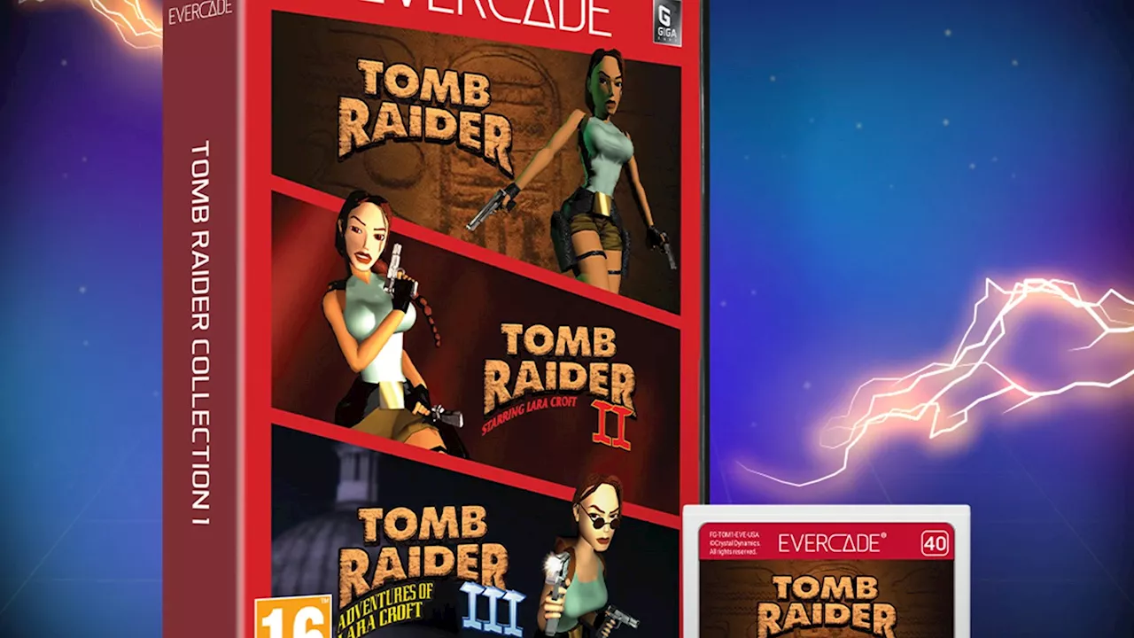 Evercade Announced Tomb Raider Collection On The Way