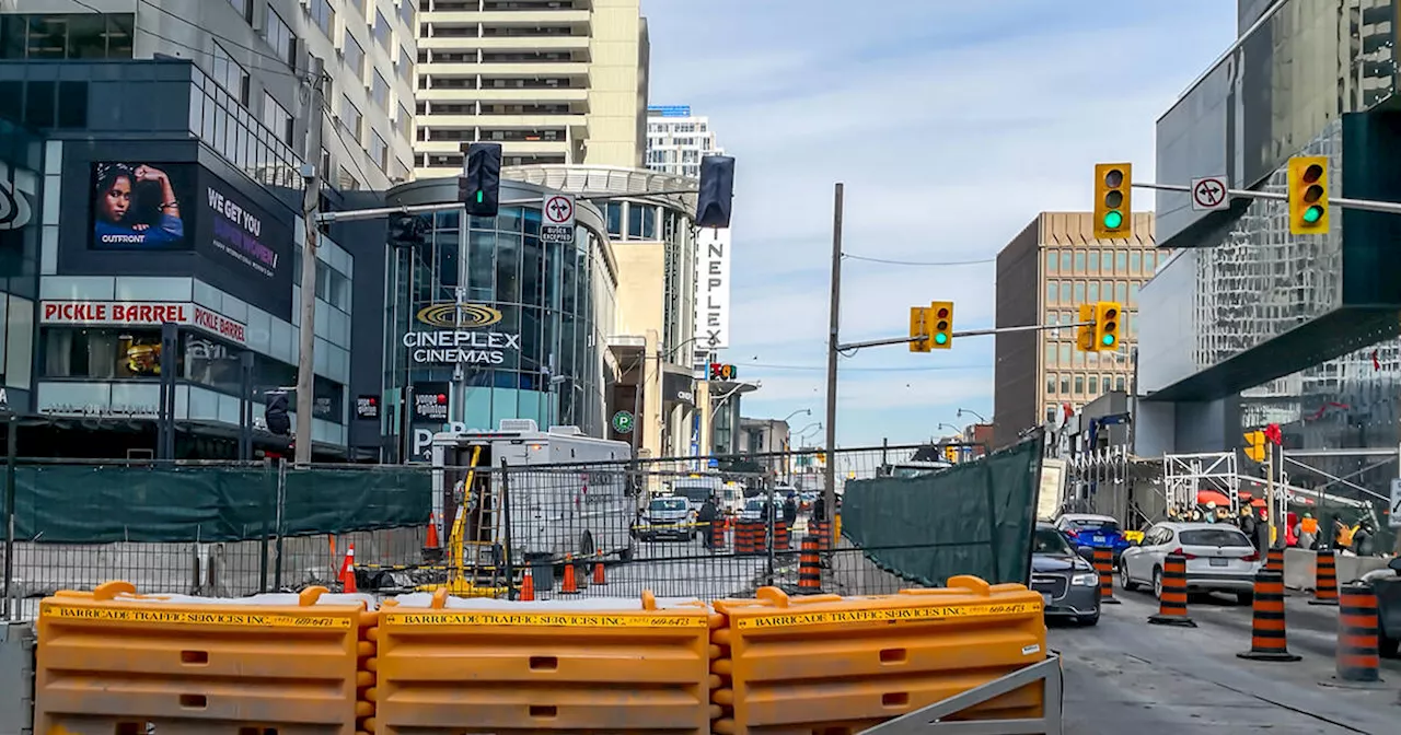 Toronto's most cursed intersection was just torn up yet again