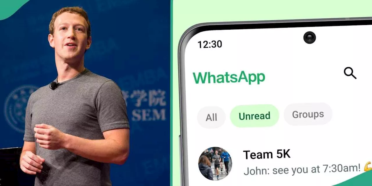 'I Love it': Mark Zuckerberg Announces New Chat Filter Update for WhatsApp, Users Rejoice