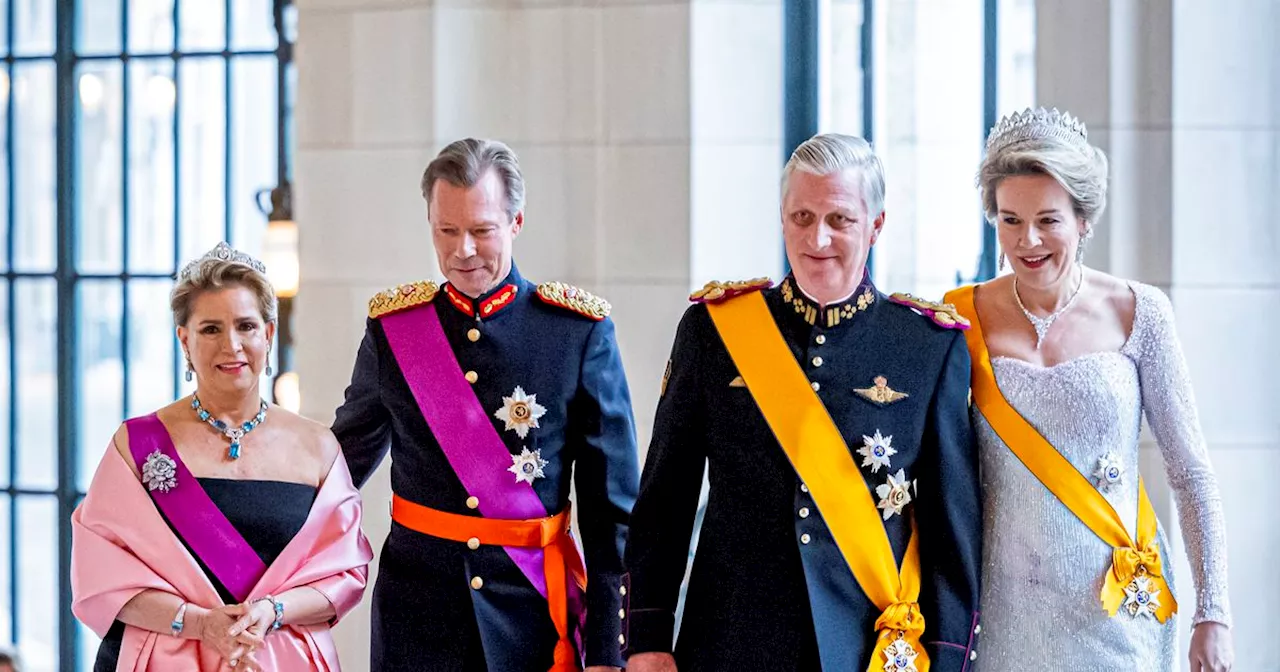 Henri und Maria Teresa von Luxemburg zeigen sich glamourös auf dem Staatsbankett