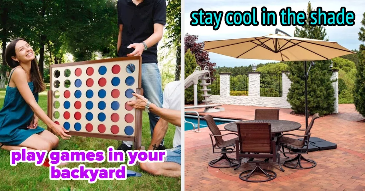 30 Wayfair Things That'll Help Overhaul Your Backyard