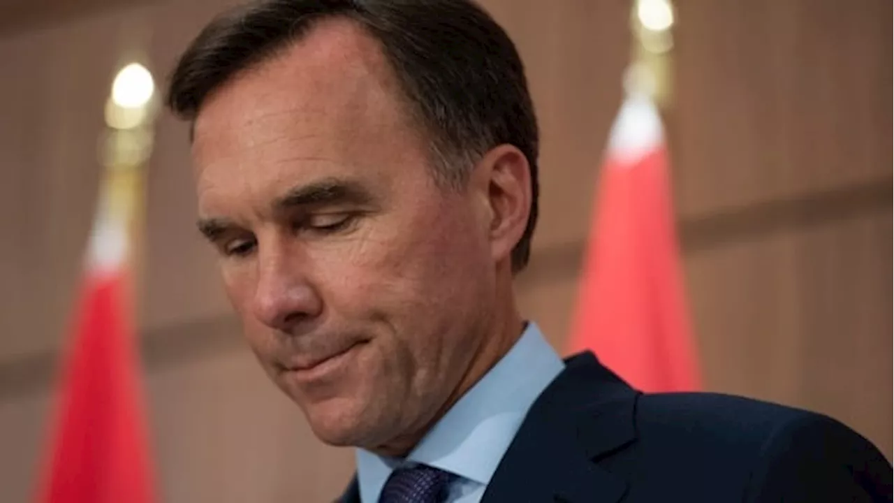 Bill Morneau slams Freeland's budget as a threat to investment, economic growth