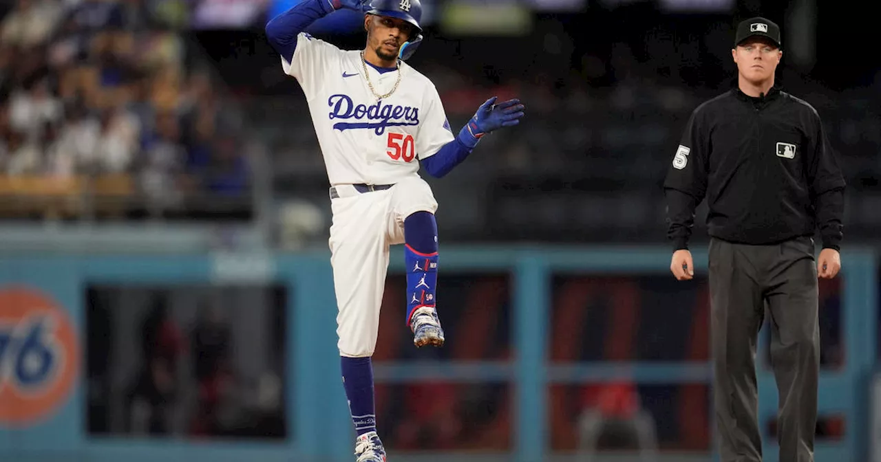 Mookie Betts ties career-high with 5 hits as Dodgers beat Nationals 6-2