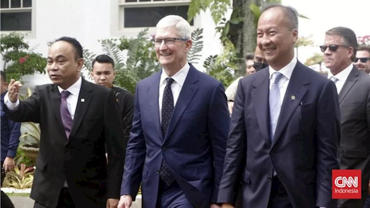 Tim Cook: Jokowi Mau Ada Pabrik Apple di Indonesia