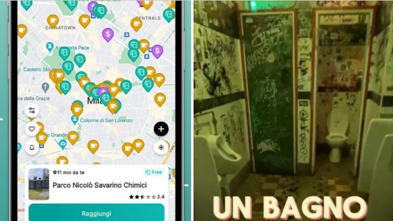 L’app per trovare e recensire il bagno pubblico più vicino, creata dallo youtuber Jaser