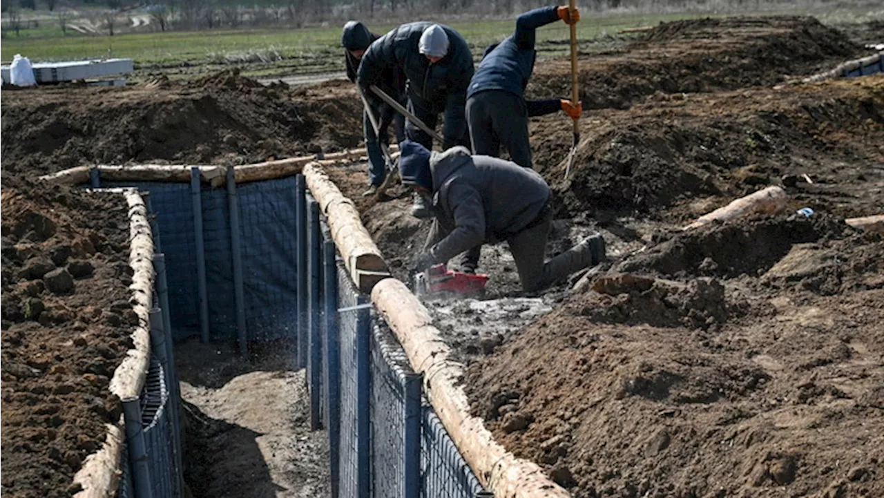 Befester fronten: Vil stanse russisk framrykking