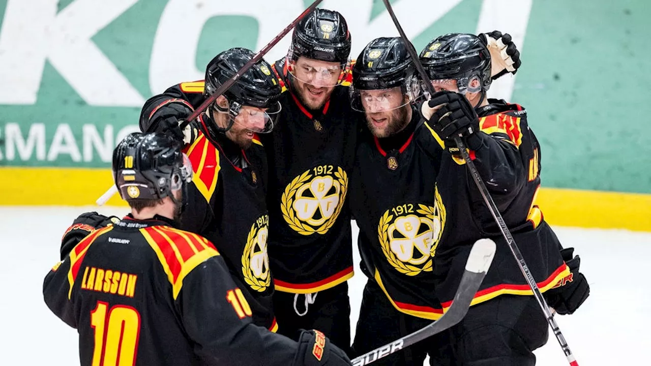 Brynäs vann stort mot Djurgården i första hockeyallsvenska finalen