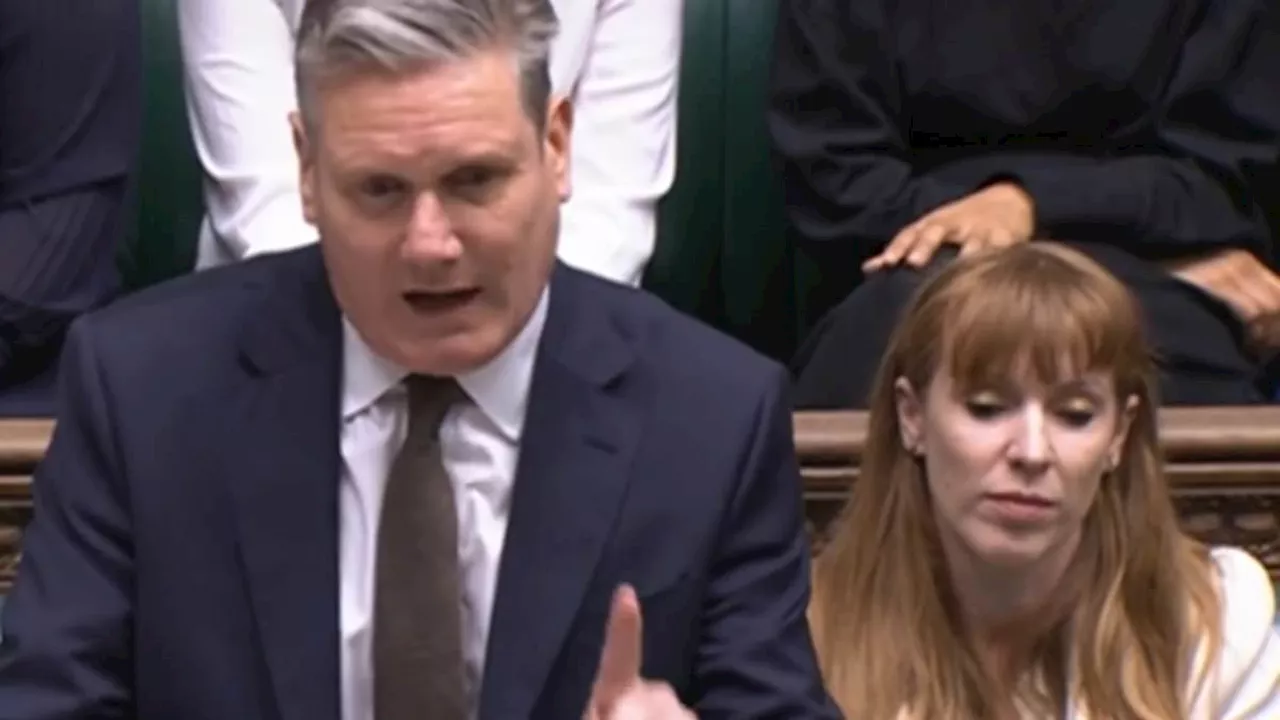 Rishi Sunak digs at Keir Starmer on Angela Rayner row in bruising PMQs