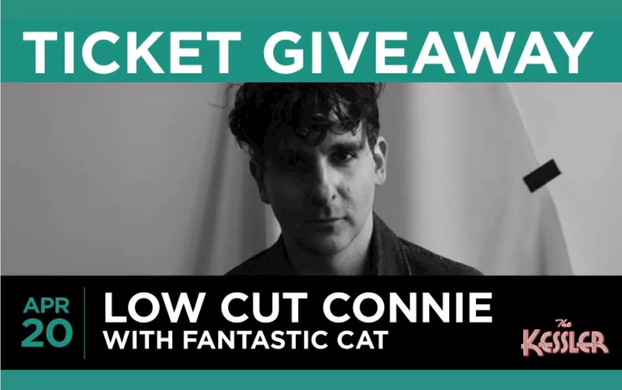 Win 2 Tickets to Low Cut Connie with Fantastic Cat