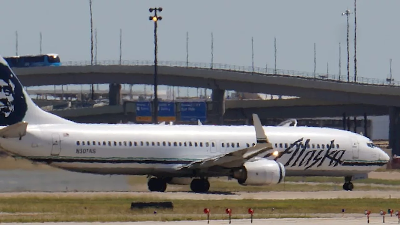 Alaska Airlines flights grounded by the FAA on Wednesday